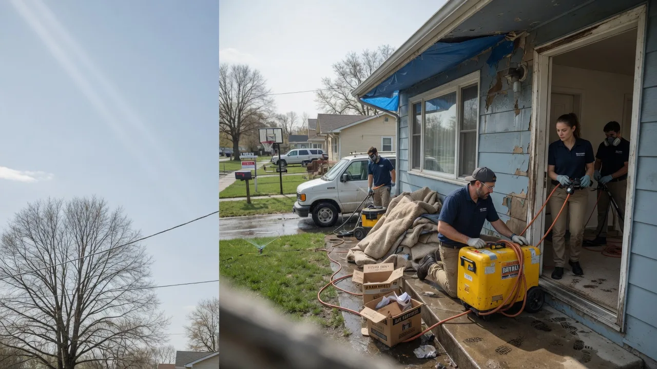 Basement Flood Cleanup in Somers, MT near me